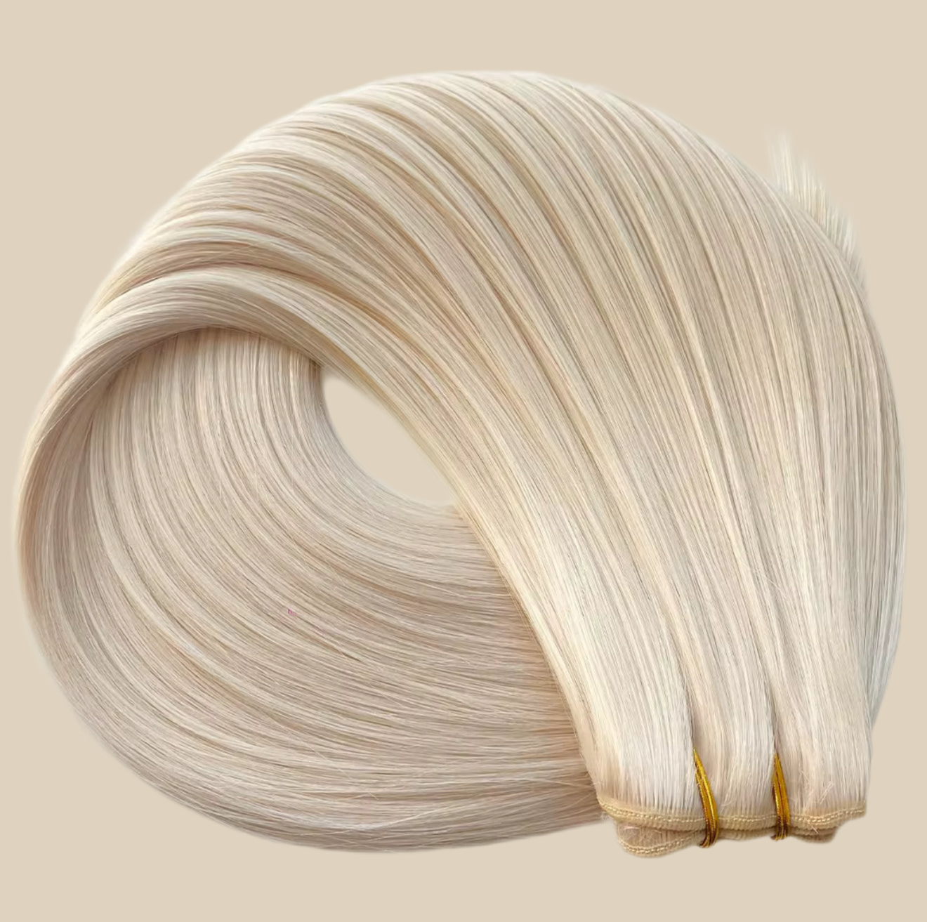 Volume Weft White Blonde
